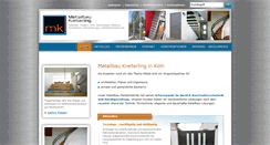 Desktop Screenshot of metallbaukreiterling.de